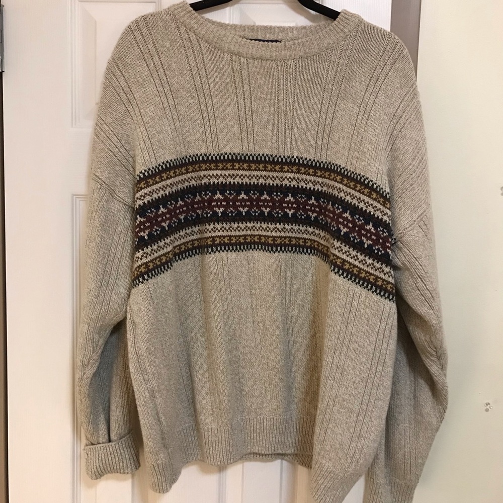 Dad LL Bean Style Sweater
